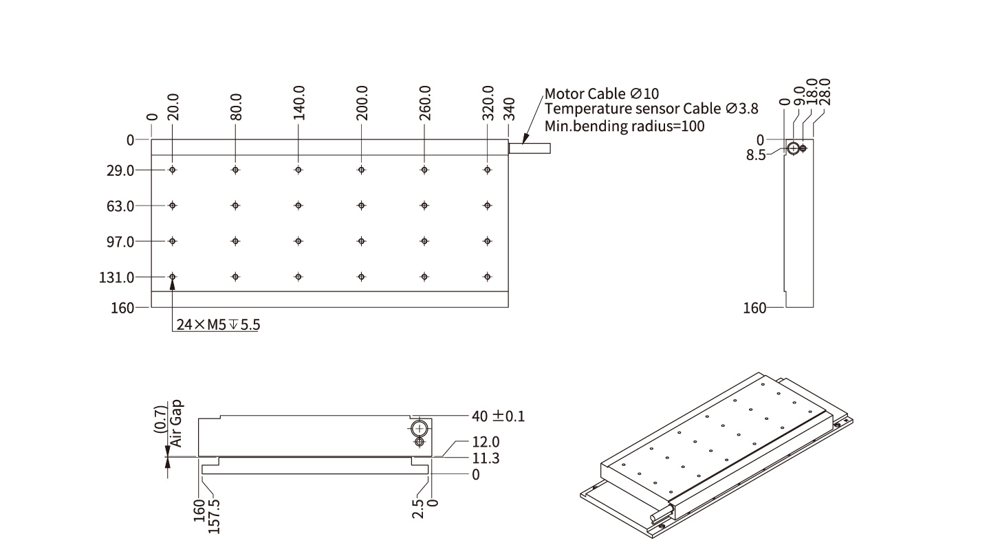 AKH130-N-H-B3 尺寸图