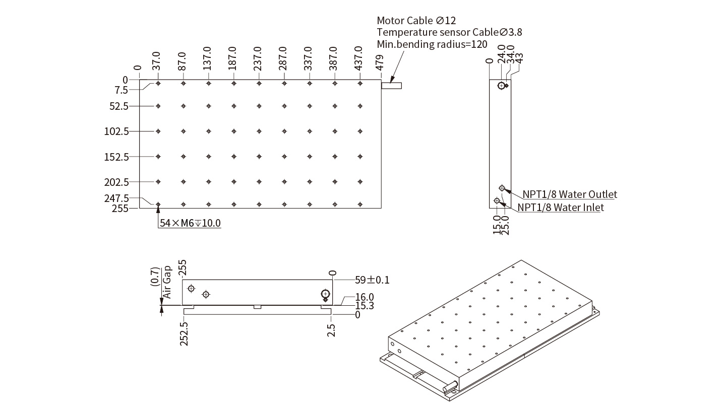 AKH200-W-L-B4 尺寸图