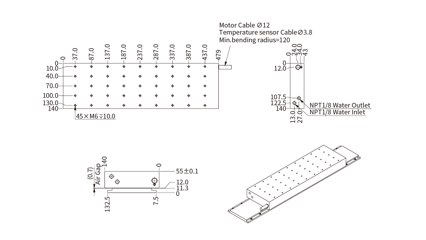 AKH100-W-H-B4 尺寸图