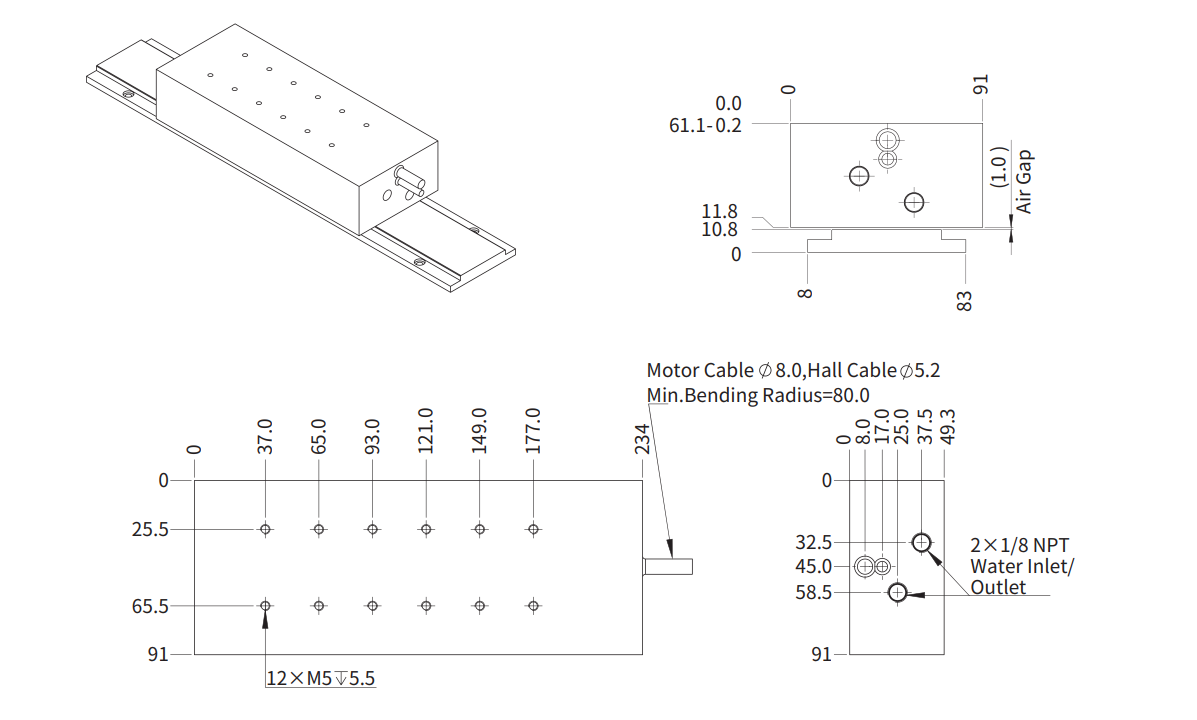 AKM50-W-B2 尺寸图