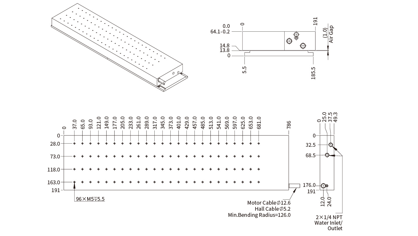 AKM150-W-B8 尺寸图