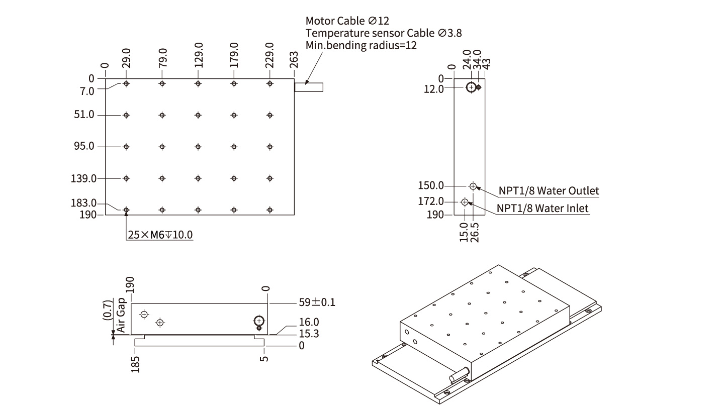 AKH150-W-L-B2 尺寸图