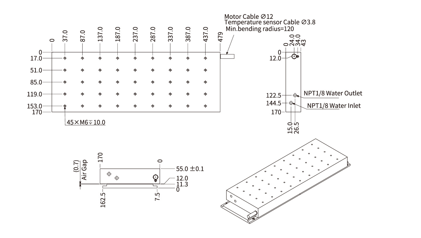 AKH130-W-L-B4 尺寸图
