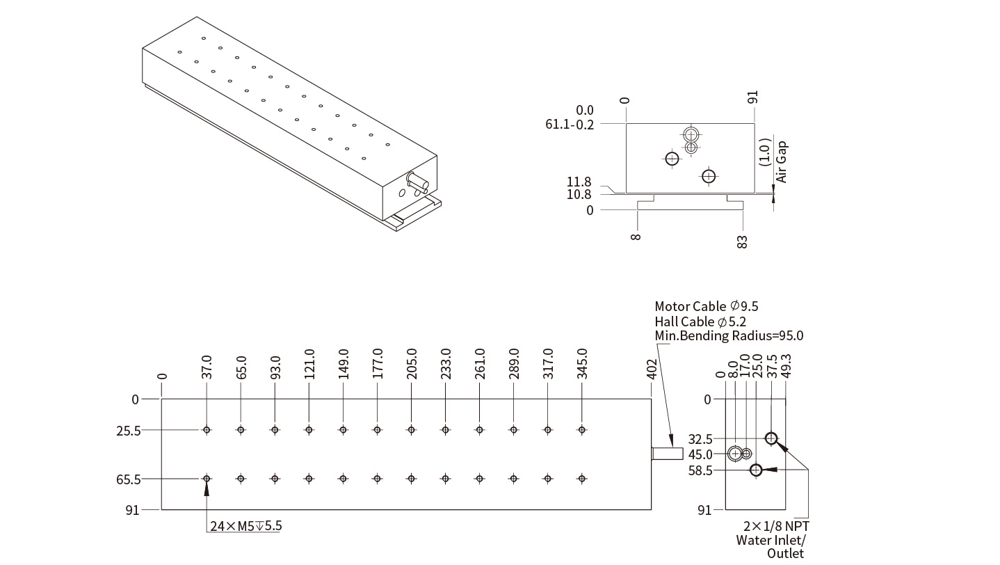 AKM50-W-B4 尺寸图