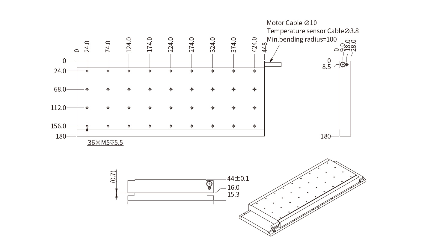 AKH150-N-L-B4 尺寸图
