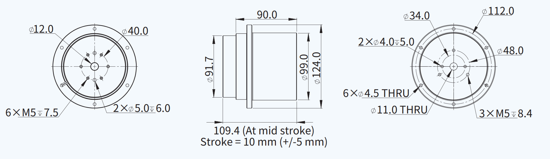 AVM100-HF-10 尺寸图