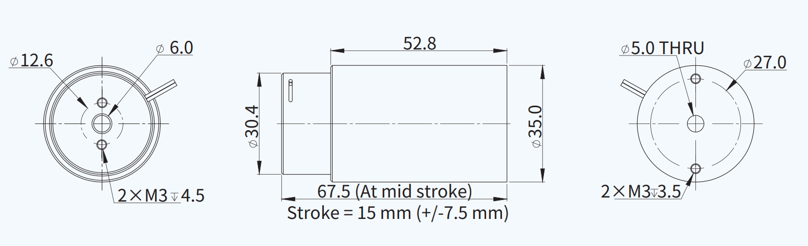 AVM35-HF-15 尺寸图