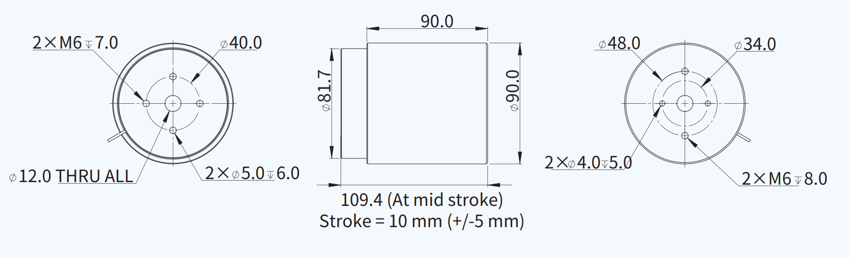 AVM90-HF-10 尺寸图