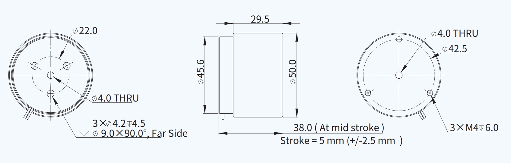 AVM50-HF-5 尺寸图
