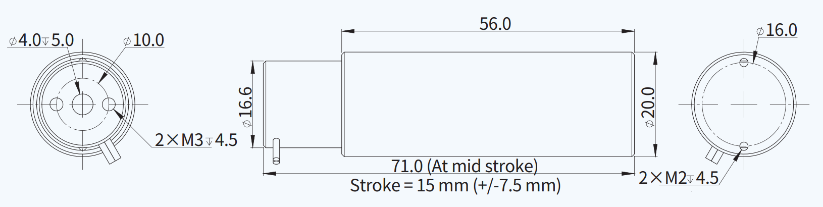 AVM20-HF-15 尺寸图