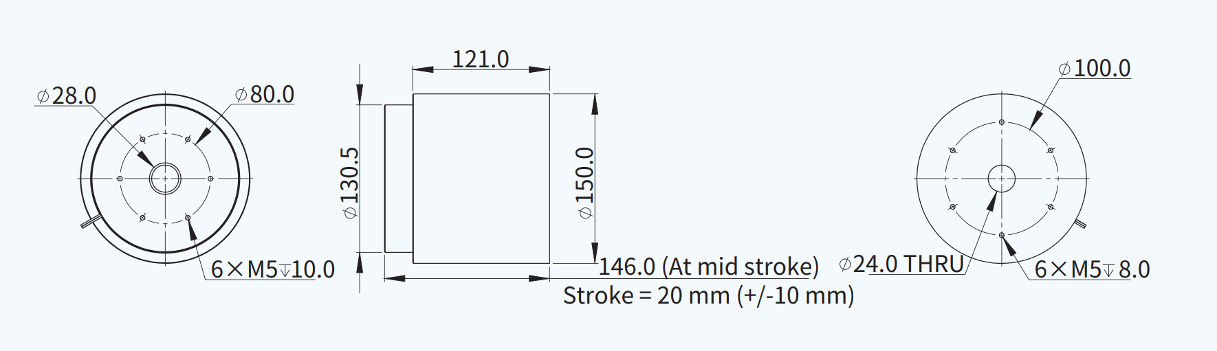 AVM150-HF-20 尺寸图
