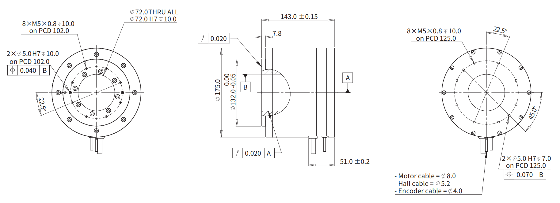 ADR175-B143（并联） 尺寸图
