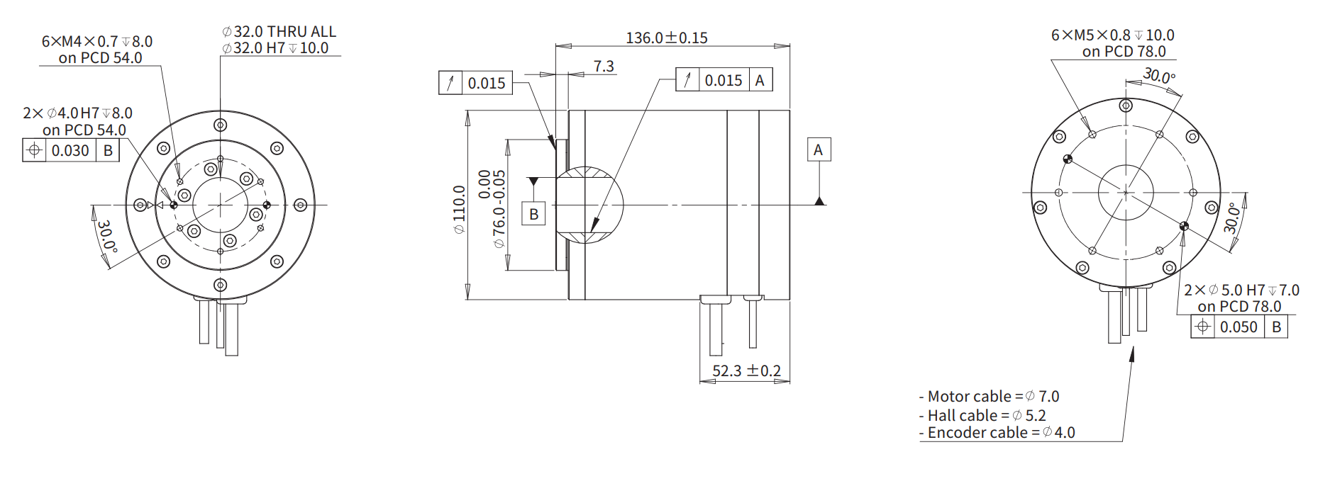 ADR110-B136（并联） 尺寸图