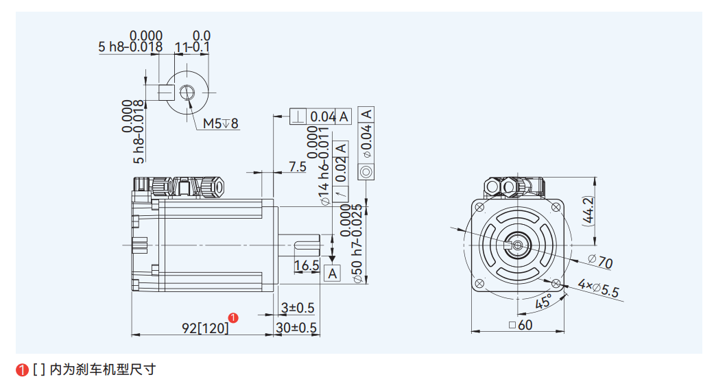 ASV60-A3 / 5-H-040-A 尺寸图