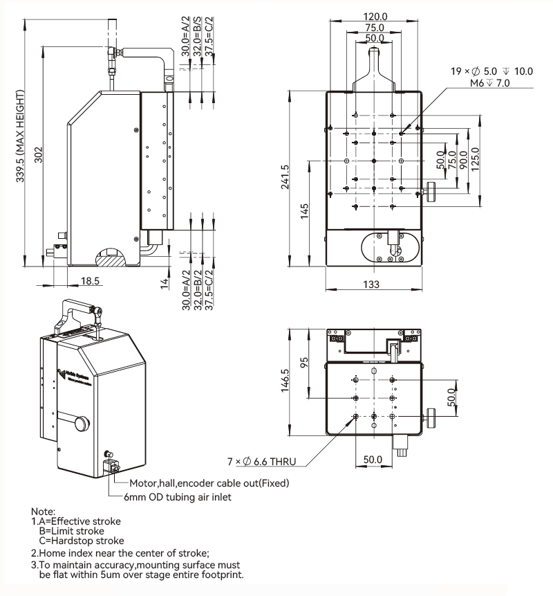 XAZB130P-60尺寸图