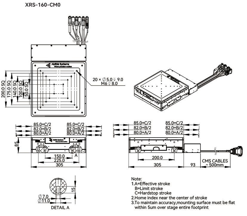XRS-160-CM0尺寸图