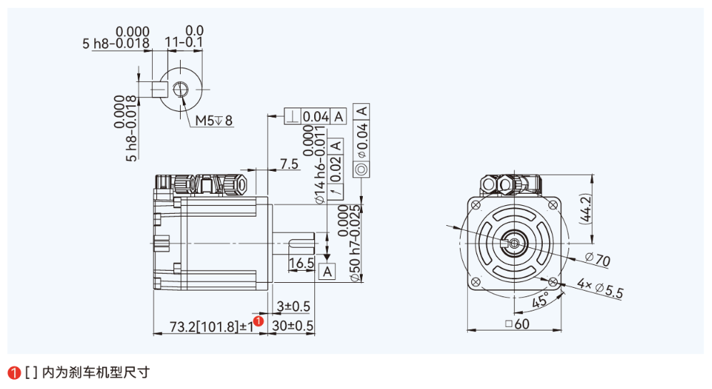 ASV60-A3 / 5-H-020-A 尺寸图