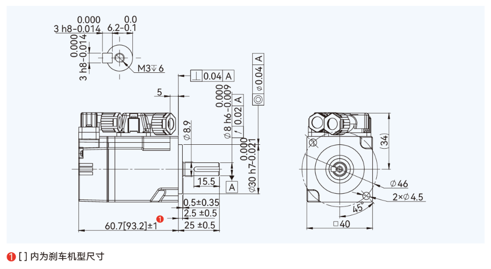 ASV40-A3 / 5-H-005-A 尺寸图